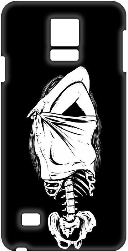 #Uncultured Back Cover for Samsung Galaxy Note 4  (Black, White, Hard Case, Pack of: 1)