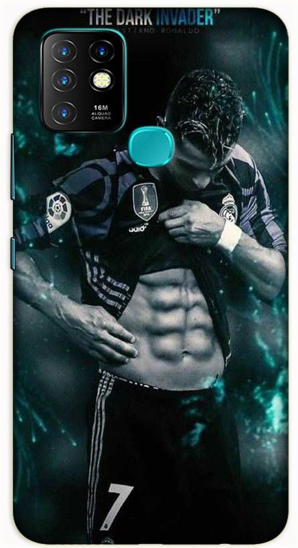 iprinto Back Cover for Infinix Hot 10 For Boys Back Cover  (Green, Hard Case, Pack of: 1)