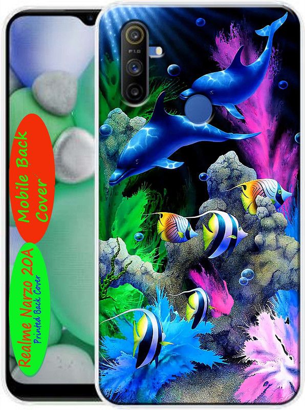 SkyWarren Back Cover for Realme 7i, Realme 7 I Back Cover  (Multicolor, Dual Protection, Silicon)