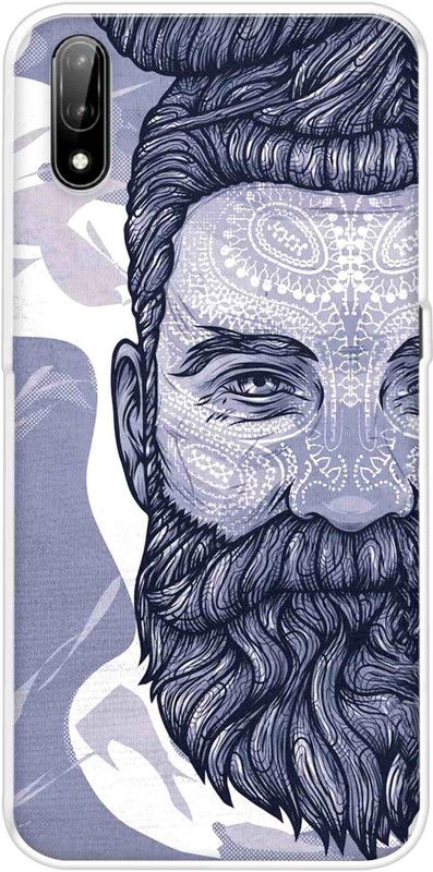 QRIOH Back Cover for LG W11  (Multicolor, Grip Case, Silicon, Pack of: 1)