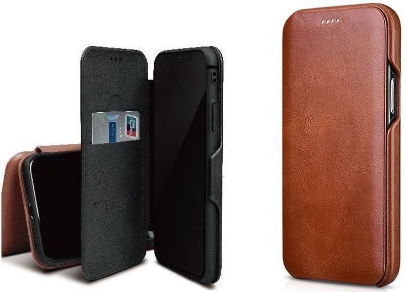 realtech Flip Cover for vivo X70 Pro Plus / vivo X70 Pro+  (Brown, Grip Case, Pack of: 1)