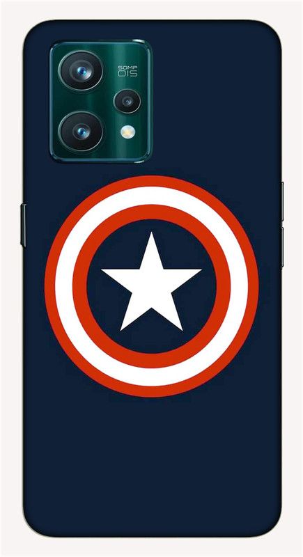 iprinto Back Cover for Realme 9 Pro PLUS 5G, RMX3392 Captaion America Shield Back Cover  (Purple, Hard Case)