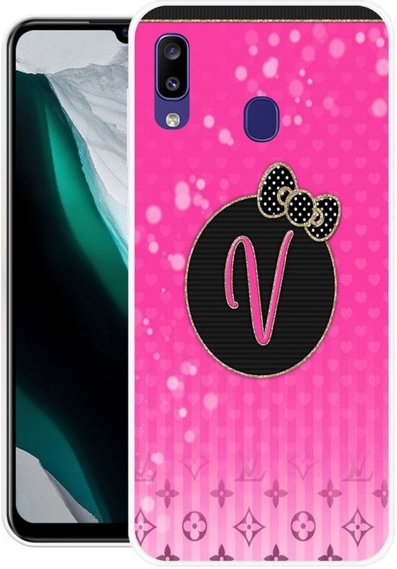 BLUEZAP Back Cover for Samsung Galaxy M10s  (Pink, Black, Grip Case, Silicon, Pack of: 1)