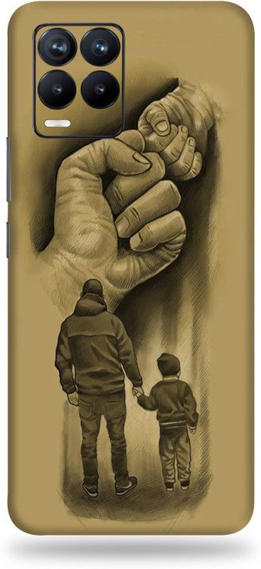 LAMHA Realme 8 Mobile Skin  (Multicolor)