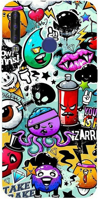 METOO Back Cover for Tecno Camon i4,Minians,Funny Quote Design Back Cover Print : 112  (Multicolor, Dual Protection, Silicon, Pack of: 1)
