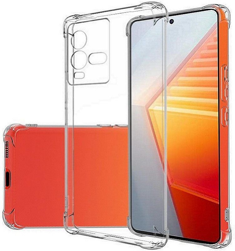 Empire Accessories Back Cover for iQOO 9T Edge to Edge Boom Transparent case  (Transparent, Shock Proof, Pack of: 1)