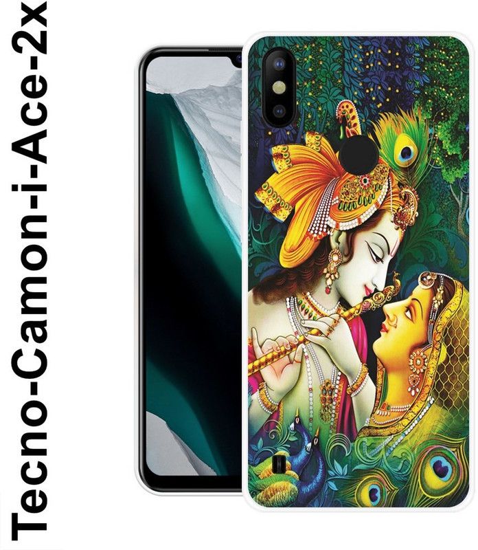 REALKING Back Cover for Tecno Camon I Ace 2x  (Multicolor, Grip Case, Silicon)