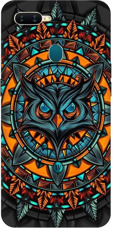 URCHIN Back Cover for RealmeU1 owl, illuminati owl, cool, tranding, bird, fire, fantacy  (Multicolor, Shock Proof, Pack of: 1)