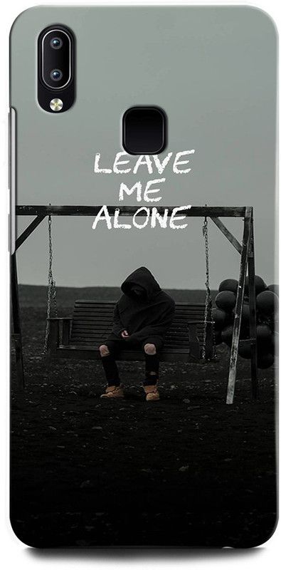 INTELLIZE Back Cover for Vivo V9 Youth 1727 LEAVE ME ALONE, SINGAL BOY, ATTITUDE, NATURE  (Multicolor, Hard Case)