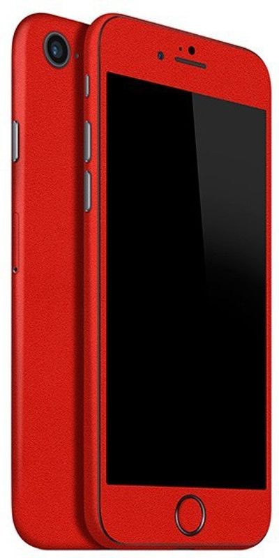 Orgic India Apple iPhone 8 Mobile Skin  (Red)