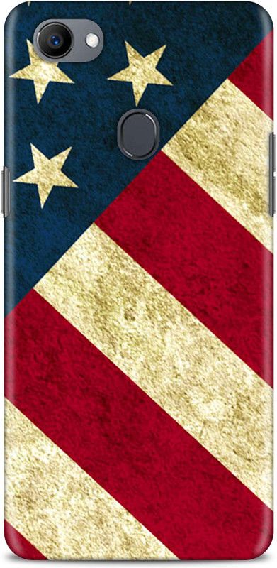 Sankee Back Cover for OPPO F7  (Red, Hard Case)