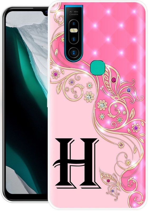 redfly Back Cover for Infinix S5 Pro  (Pink, Silicon)