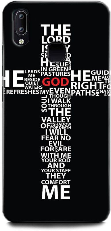 Afterglow Back Cover for Vivo V9 Youth JESUS CHRIST, CROSS, JESUS CROSS, CHRISTIAN, ISHU MASIHA, GOD  (Multicolor, Shock Proof, Pack of: 1)
