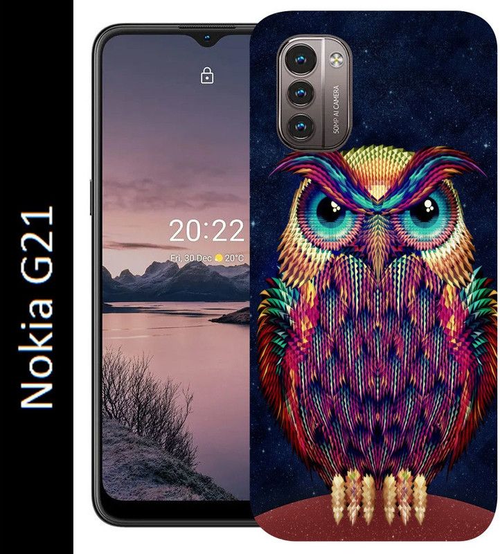 mitzvah Back Cover for Nokia G21  (Multicolor, Silicon, Pack of: 1)