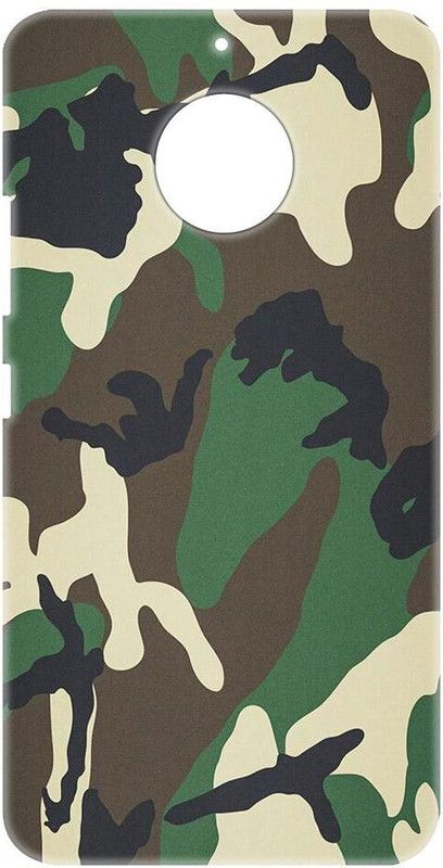 Smutty Back Cover for Motorola Moto E4 Plus, XT176, XT1773, XT1770 - Camouflage Print  (Multicolor, Hard Case, Pack of: 1)