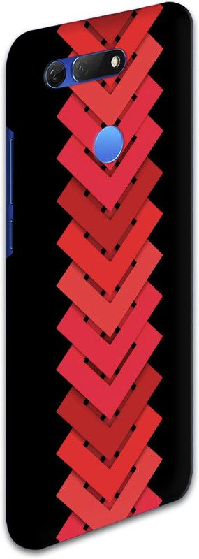 CoDecor Back Cover for Huawei Honor View 20  (Red, Hard Case, Pack of: 1)