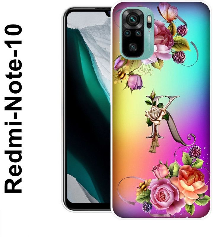 redfly Back Cover for Redmi Note 10  (Multicolor, Silicon)