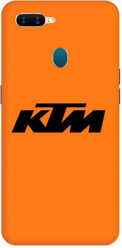 URCHIN Back Cover for Oppo A5  (Orange, Shock Proof)