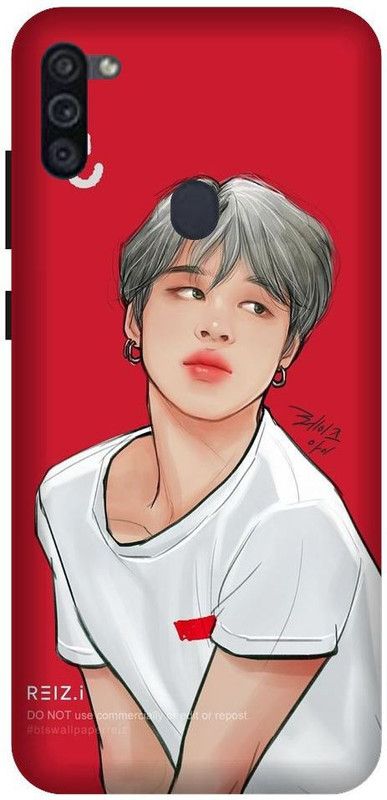 Vinsmoke Back Cover for Samsung M11 Jimin, BTS Jimin, Jimin Cover, BTS  (Multicolor, Shock Proof, Pack of: 1)