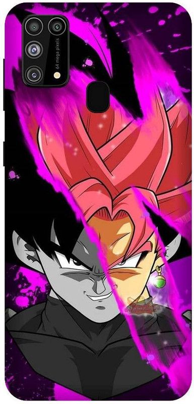 URCHIN Back Cover for Samsung F41 goku, Dragon Ball Z, Cartoon, Anime, Kame Hame, Strong, Coku, Super Saiyan  (Multicolor, Shock Proof, Pack of: 1)