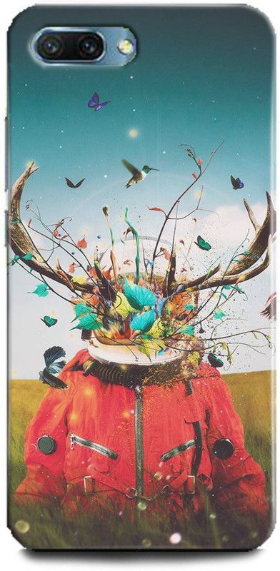 INDICRAFT Back Cover for Honor 10, Dream Catcher, Printed  (Multicolor, Shock Proof)