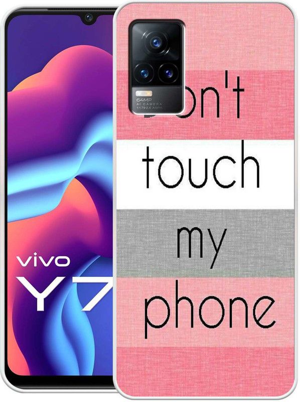 PictoWorld Back Cover for Vivo Y73  (Multicolor, Grip Case, Silicon)