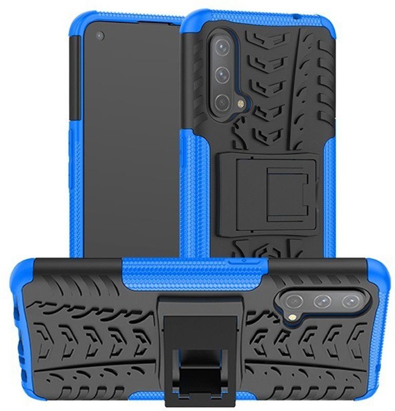 Gorilion Back Cover for OnePlus Nord CE 5G  (Blue, Black, Shock Proof, Pack of: 1)