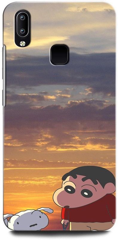GRAFIQE Back Cover for Vivo Y91 1811/PD1818BF_EX SHINCHAN, CARTOON. FUNNY, CUTE, SHINCHAN CAT, CRAYON SHINCHAN  (Multicolor, Shock Proof, Pack of: 1)
