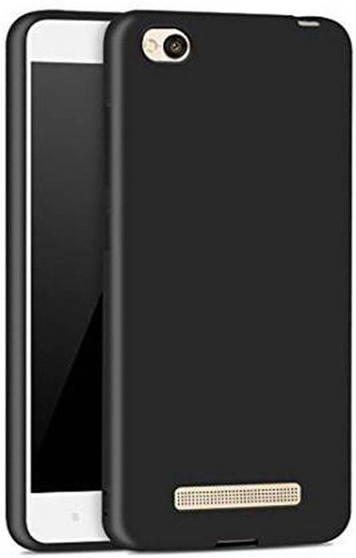 Mozo Back Cover for Mi Redmi 4A  (Black, Shock Proof, Pack of: 1)