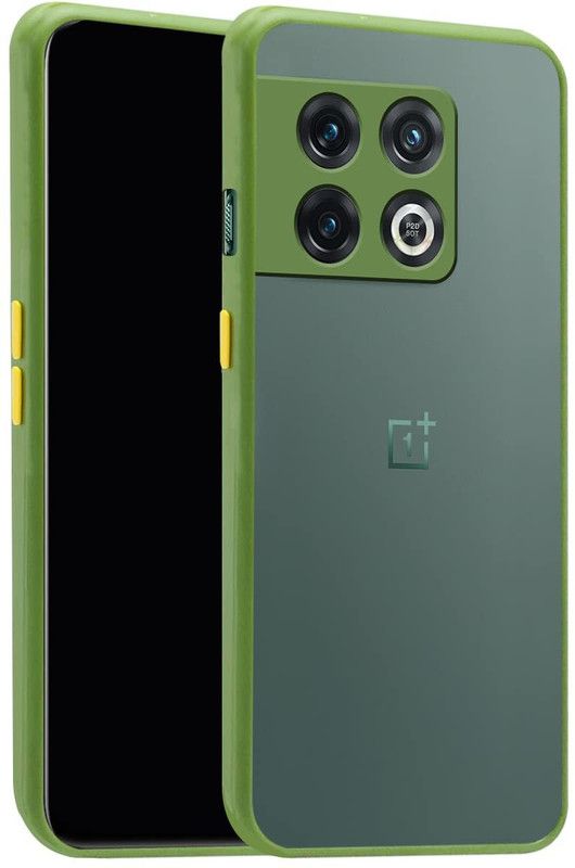 Gorilion Back Cover for OnePlus 10 Pro 5G  (Green, Camera Bump Protector, Pack of: 1)