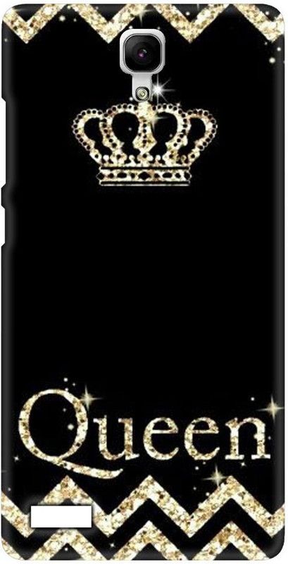 Smutty Back Cover for Mi Redmi Note Prime - Queen Print  (Multicolor, Hard Case, Pack of: 1)