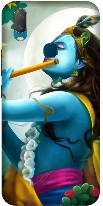 URCHIN Back Cover for Vivo Y11 Krishna, Bal Krishna, Makhanchor, Cute, Little krishna, God  (Multicolor, Shock Proof, Pack of: 1)