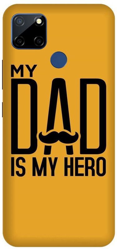 URCHIN Back Cover for Narzo 30A my dad is my hero, MY Dad, I love My Dad, Mom And Dad, mom dad, Love, Parents  (Multicolor, Shock Proof, Pack of: 1)