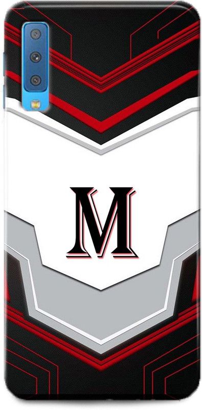 Afterglow Back Cover for SAMSUNG Galaxy A7 M, M LETTER, M NAME, M ALPHABET, ALPHABET  (Multicolor, Shock Proof, Pack of: 1)