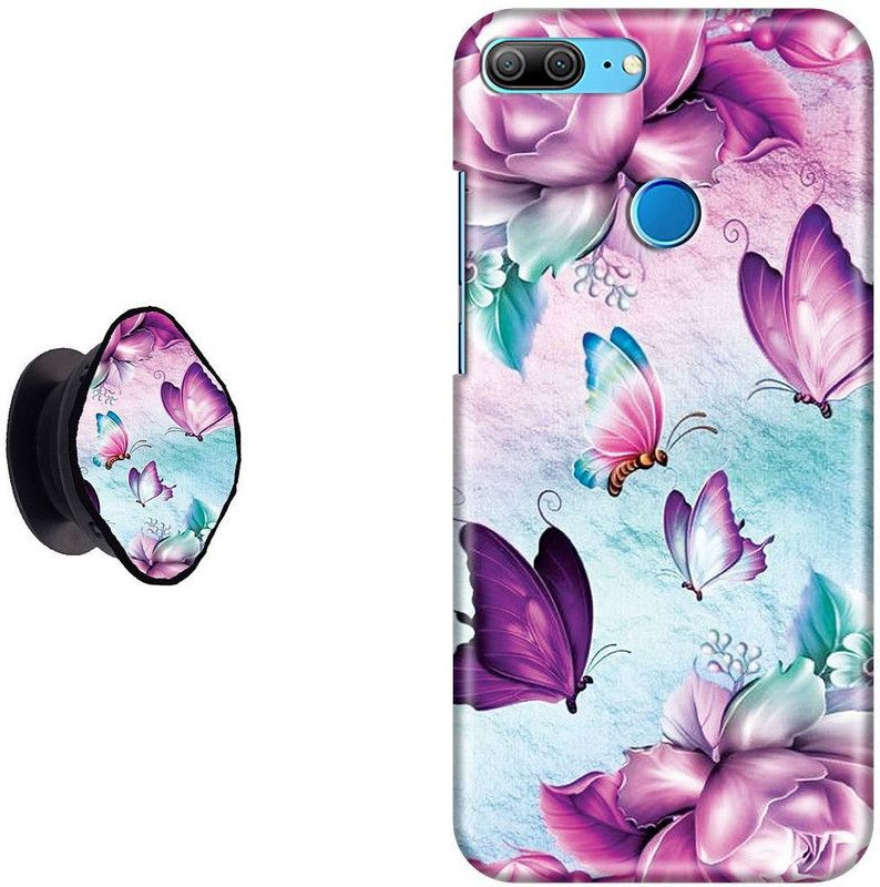 My Swag Back Cover for Honor 9 Lite  (Multicolor, Pack of: 2)