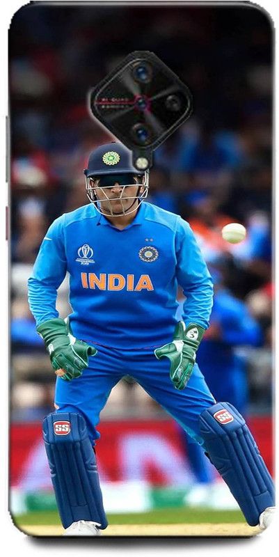 Afterglow Back Cover for Vivo S1 Pro ms dhoni, cricket, dhoni, msd, indian khiladi, khiladi  (Multicolor, Dual Protection)