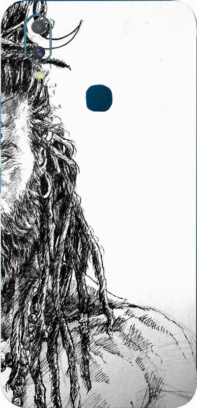 Mclaxa Adiyogi skin for vivo y11 mobile back skin, Adiyogi, vivo y11 Mobile Skin  (Adiyogi)