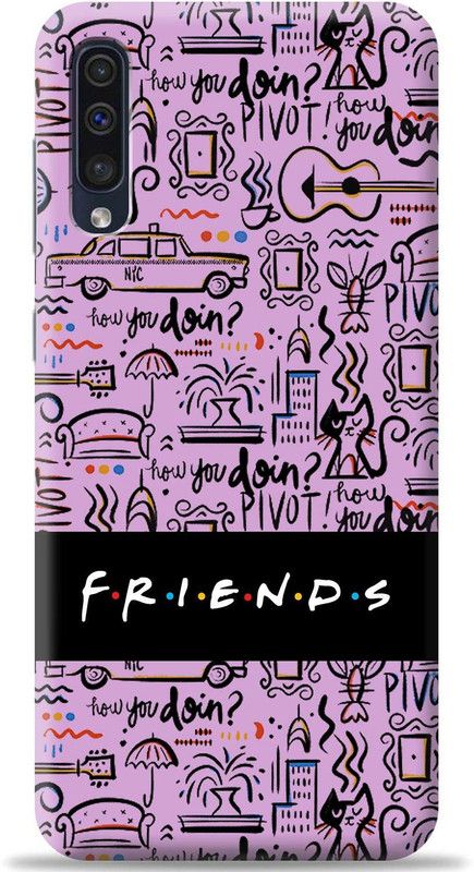 Crafter Back Cover for Samsung Galaxy A50s  (Purple, Shock Proof, Pack of: 1)