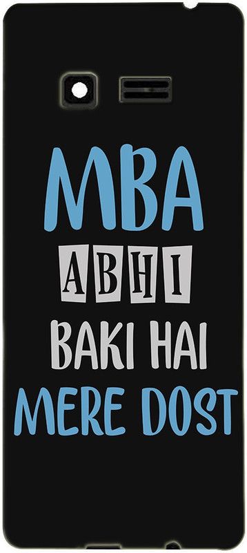 METOO Back Cover for Jio F220, Text,Shayari, Funny Quote Design Printed Back Cover Print : 53  (Multicolor, Dual Protection, Silicon, Pack of: 1)