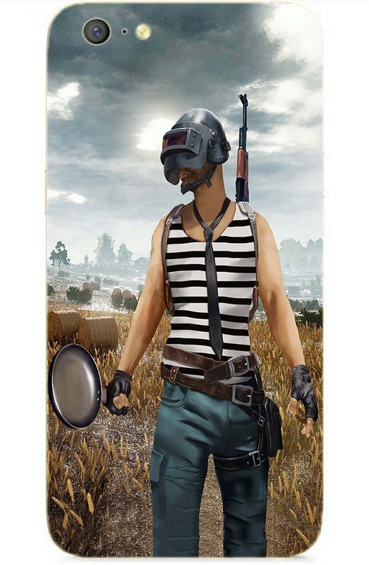 METOO Back Cover for Oppo CPH1717, Pubg Design Back Cover Print : 26  (Multicolor, Dual Protection, Silicon, Pack of: 1)