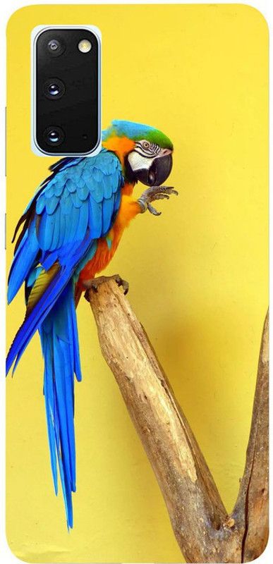 Skyhawk Back Cover for Samsung Galaxy S20 Blue Maccow  (Multicolor, Waterproof, Silicon, Pack of: 1)