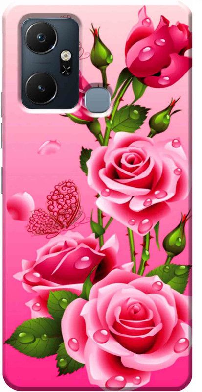 StroFit Back Cover for Infinix Smart 6 Plus 2522  (Multicolor, Anti-radiation, Silicon, Pack of: 1)