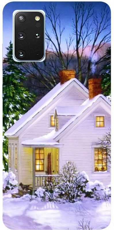 Skyhawk Back Cover for Samsung Galaxy S20 Plus White House Christmas Tree  (Multicolor, Waterproof, Silicon, Pack of: 1)