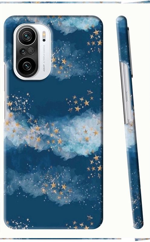 G4E-GIFT4EVER Back Cover for Redmi K40  (Blue, White, Pack of: 1)