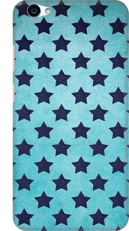 Coberta Case Back Cover for VIVO Y55L, VIVO Y55S, Vivo Y55 Back Cover Blue Stars Pattern Design Back Case For Vvo Y55 Y55s Y55L By Coberta  (Blue, Pack of: 1)