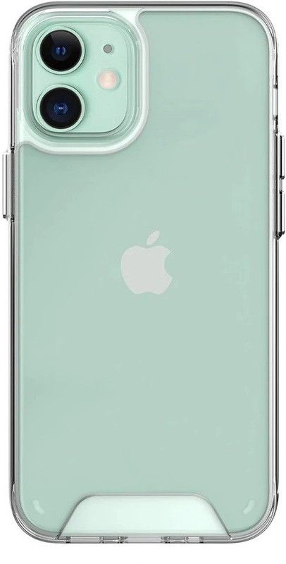 maxblue Back Cover for iPhone11 Space Series Anti-Shock Proof Military Protection Transparent PC+TPU Case  (Transparent, Shock Proof)