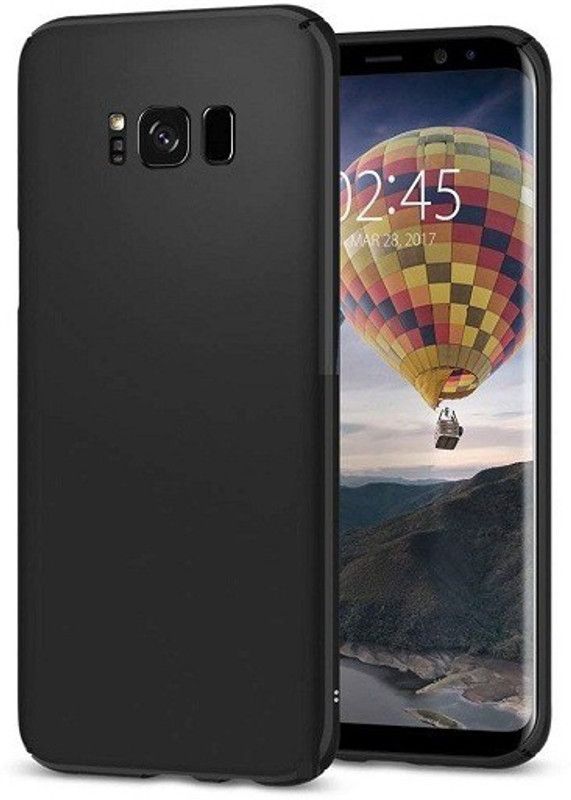 Value Back Cover for Samsung Galaxy S8 Plus  (Black, Pack of: 1)