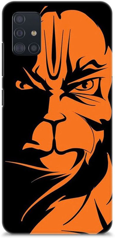 Mast Kalandar Back Cover for Samsung Galaxy A51  (Orange, Black, Hard Case, Pack of: 1)