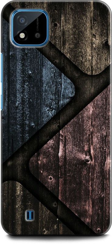 KEYCENT Back Cover for Realme C11 2021, RMX3231 WALL, COLORFULL, WOOD, ABSTRACT, TEXTURE  (Multicolor, Pack of: 1)