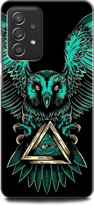 Afterglow Back Cover for SAMSUNG Galaxy A52 OWL, FUNNY OWL, NIGHT WATCH, ABEJ, BEOGRAD, TRIPPY  (Multicolor, Shock Proof, Pack of: 1)